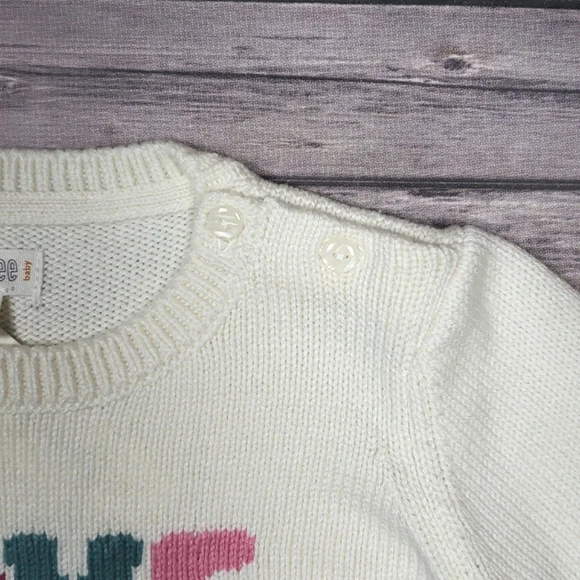 Gymboree Toddler Girls Knit Love Sweater - Picture 6 of 12